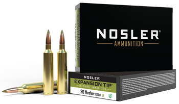 Nosler 40302 E-Tip  26Nosler 120gr E Tip Lead Free 20 Per Box/10 Case                                                                                                                                   