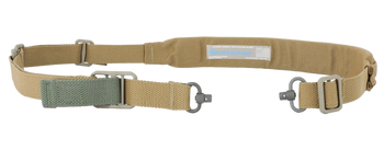 Blue Force Gear VCASPB200AACB Vickers Push Button Sling Coyote Brown Cordura Padded                                                                                                                     