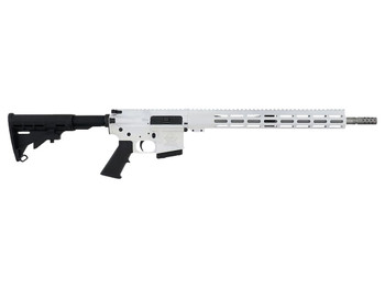 Great Lakes Firearms GL15350SSWHT16 GLFA 350 Legend 5+1 18" Stainless Threaded Barrel, White Cerakote Picatinny Rail Aluminum Receiver, M-LOK Handguard Black Synthetic Stock, Mil-spec Polymer Grip
