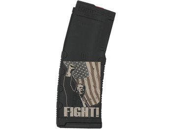 Black Rain Ordnance MAG30TRUMPFIGHT Magazine 30rd 223Rem/5.56NATO Fits Magazine Black Polymer