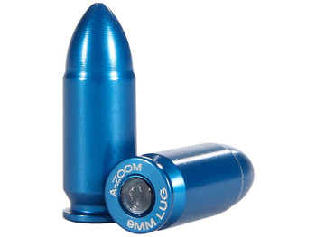 A-Zoom 15316 Pistol Blue Snap Caps 9mm Luger 10 Pack