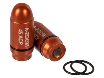 A-Zoom 17104 Pistol Striker Cap 45ACP 2Pack