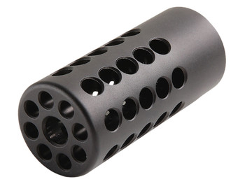 Tactical Solutions PLCMPMB Pac-Lite Compensator Black Matte Aluminum with 1/2"-28 tpi Threads for 22 LR Ruger Mark I, III, IV, II