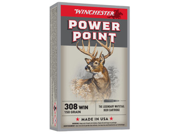 Winchester Ammo X3085 Power-Point 308Win 150gr 20 Per Box/10 Case