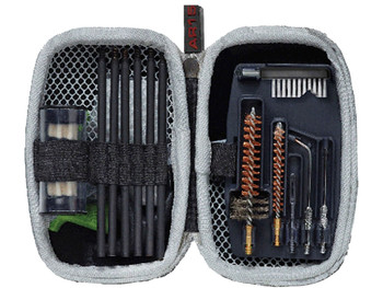 Real Avid AVGCKAR15 Gun Boss AR15 Kit 223 Rem/5.56 NATO AR Platform Firearm Bronze Bristles Includes Nylon Case