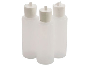 Tipton 197624 Flip Top Solvent Bottles 4 oz Plastic 3 Per Pkg