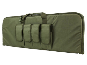 NcStar CVCP2960G36 2960 Carbine Case 36" OD Green Carbine w* Heavy Duty Locking Zipper