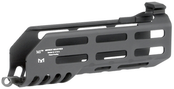 Midwest Industries MIMCXV125 Handguard  made of Aluminum with Black Anodized Finish & 12.50" OAL for Sig MCX Virtus                                                                                     