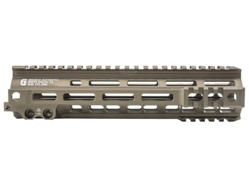 Geissele Automatics 05283S Super Modular Rail MK4 9.30" M-LOK, Desert Dirt Aluminum for AR Platform, Barrel Nut Included