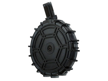 ProMag REMA4 Standard 70rd Drum 22 LR Fits Remington 597 Smoke Polycarbonate