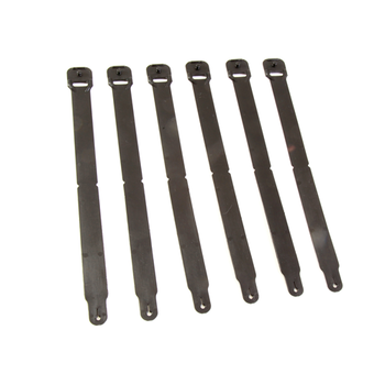 High Speed Gear 91SC12BK MOLLE Clips  Short, Black Injection Molded Fits MOLLE (12 Pack)                                                                                                                