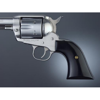 Hogue 83360 Cowboy Grip Panels  Brown Pau Ferro Hardwood for Ruger Blackhawk, Vaquero                                                                                                                   