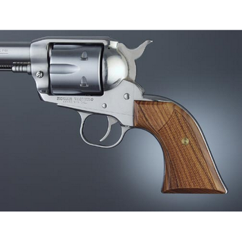 Hogue 83360 Cowboy Grip Panels  Brown Pau Ferro Hardwood for Ruger Blackhawk, Vaquero                                                                                                                   