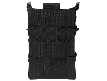High Speed Gear 11TA00BK TACO Mag Pouch Single Black Nylon MOLLE Compatible w/ Rifle