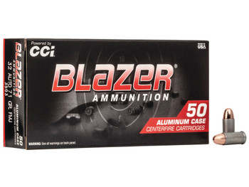 CCI 3503 Blazer Handgun 32ACP 71gr Total Metal Jacket 50 Per Box/20 Case