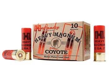 Hornady 86222 Heavy Magnum Coyote 12 Gauge 3" 1 1/2 oz BB Shot 10 Per Box/ 10 Case