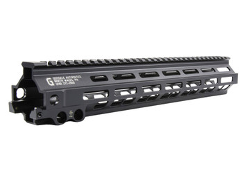 Geissele Automatics 05285B MK8 Super Modular Rail 13.50" M-LOK Style Made of 6061-T6 Aluminum with Black Anodized Finish for AR-Platform