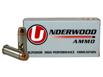Underwood Ammo 323 44Special 245gr Full Metal Jacket Flat Nose 50 Per Box/10 Case