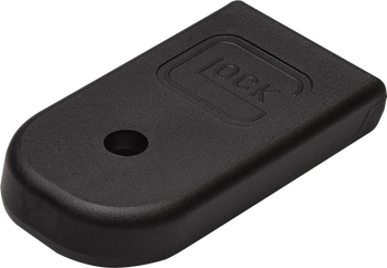 Glock 50966  Floor Plate 9mm Fits Glock 43 Slim Black Polymer                                                                                                                                           