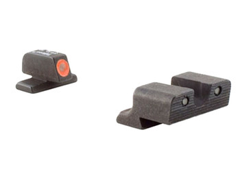 Trijicon 600581 HD Night Sights Green/Tritium Orange Outline Front Sight-Green Tritium Black Outline Rear Sight Springfield XD/XD-M/XD Mod.2