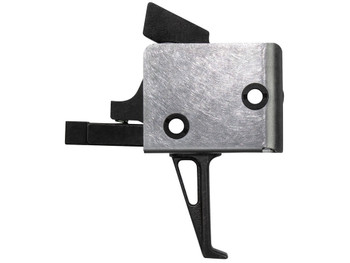 CMC Triggers 91503 Drop-In Single-Stage Flat Trigger w/ 3-3.50 lbs Draw Weight & Black/Silver Finish