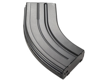 DuraMag 2862041205CPD SS 28rd 7.62x39mm for AR-15 Black w/ Black Follower Detachable