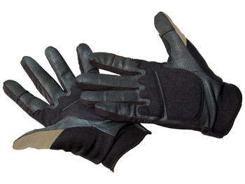 Caldwell 1071004 Ultimate Shooting Gloves Tan Small/Med Velcro