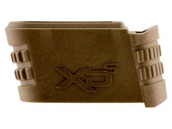 Springfield Armory XDS5901FDE Backstrap Sleeve made of Polymer with Flat Dark Earth Finish & 1 Piece Design for 9mm Luger Springfield XD-S with #1 Backstrap