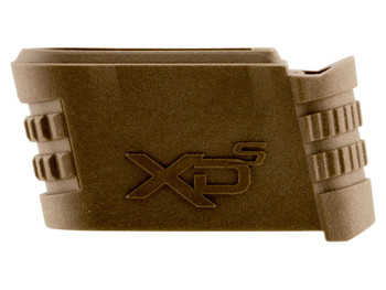 Springfield Armory XDS5901FDE Backstrap Sleeve made of Polymer with Flat Dark Earth Finish & 1 Piece Design for 9mm Luger Springfield XD-S with #1 Backstrap