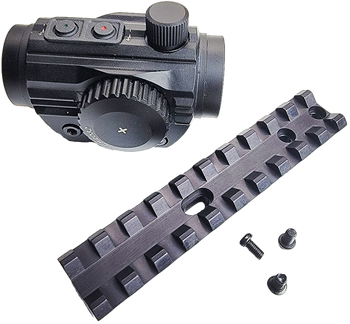 Crickett KSA00425-PAL Pistol Picatinny Scope Mount Kit  Matte Black                                                                                                                                     