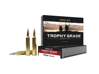 Nosler 60122 Trophy Grade Long-Range 26Nosler 142gr Nosler Spitzer AccuBond Long Range 20 Per Box/10 Case