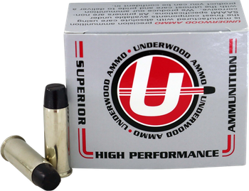Underwood Ammo 723 Gas Check  44RemMag 305gr Hard Cast Long Wide Nose 20 Per Box/10 Case                                                                                                                