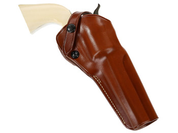 Galco SAO168 SAO OWB Tan Leather Belt Slide Fits Ruger Single-Six Right Hand