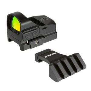 TruGlo TG-TG8200B Tru-Tec Micro Black Hardcoat Anodized 1x 23x17mm 3 MOA Illuminated Red Dot Reticle Features RMR Compatible                                                                            