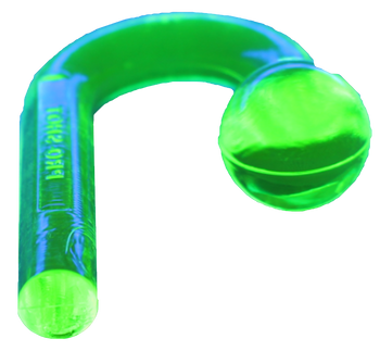 Pro-Shot XLBLGREEN UV Bore Light  .30 Cal Rifle/Shotgun Fiber Optic Illuminator Neon Green                                                                                                              