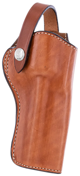 Bianchi 10062 1L Lawman Western OWB 03 Tan Leather Belt Loop Fits Colt New Frontier/Single Action Army                                                                                                  