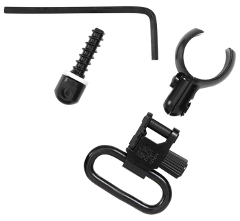Uncle Mike's 13912 Magnum Band Swivel Set Quick Detach 115 CFL Tri-Lock Blued 1" Loop for .630-.675" Mag Tubes                                                                                          