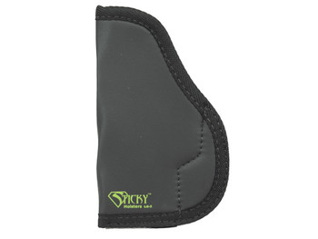 Sticky Holsters LG2 LG-2 Black/Green Latex Free Rubber Fits Med/Lg Semi-Auto Ambidextrous
