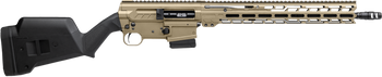 CMMG 30A650ACT Dissent BR4 *CA Compliant 300 Blackout 10+1 16.10" Black Nitride Threaded Barrel, Coyote Tan Cerakote Picatinny Rail Aluminum Receiver, Magpul SGA Black Synthetic Stock                 