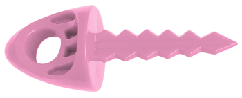Targettack Llc  Targettack  Pink Polycarbonate Plastic 1" For Paper/Vinyl Targets 6 Pack                                                                                                                