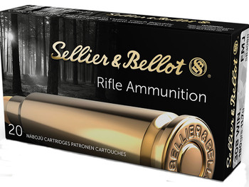 Sellier & Bellot SB308B Rifle 308Win 180gr Full Metal Jacket 20 Per Box/25 Case
