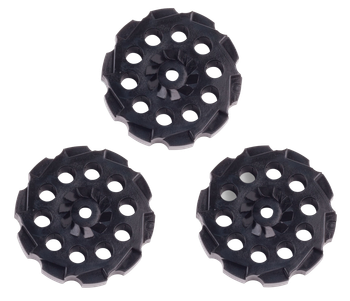 Crosman 407T Spare Clips Air Pistol 177Pellet Black Plastic                                                                                                                                             