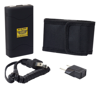 Uzi Accessories UZISG1500 Stun Gun  Black                                                                                                                                                               