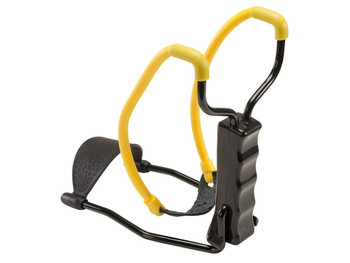 Umarex 2219000 NXG ST11 Compact Slingshot Yellow Rubber Powerband Black Molded Handle