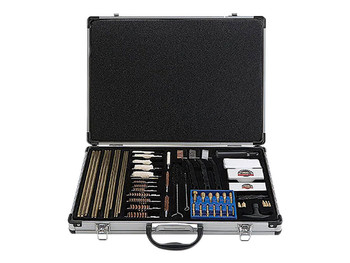 DAC UGC100S Super Deluxe Universal Gun Cleaning Kit Multi-Caliber/61 Pieces Silver