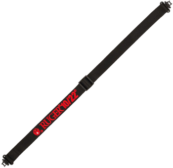 Ruger 27838 10/22  Black/Red Webbing 22-40" OAL Adjustable Rifle                                                                                                                                        