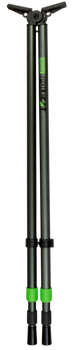 Primos 65483 Pole Cat  Shooting Stick, Tall, Black Aluminum, 25-62"                                                                                                                                     