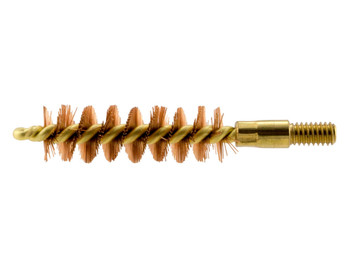 Pro-Shot 38P Bore Brush .38/ .357/ .380/ 9mm Cal Pistol #8-32 Thread Bronze Bristles Brass Core