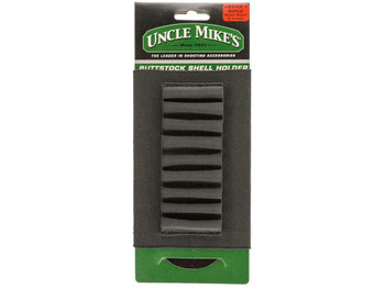 Uncle Mike's 88481 Buttstock Shell Holder Black Nylon 9rd Rifle
