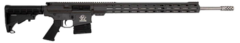 Great Lakes Firearms GL10243SSTNG GLFA  243 Win 5+1 24" Stainless Threaded Barrel, Tungsten Cerakote Picatinny Rail Aluminum Receiver, Adjustable Black Synthetic Stock, Mil-spec Polymer Grip          